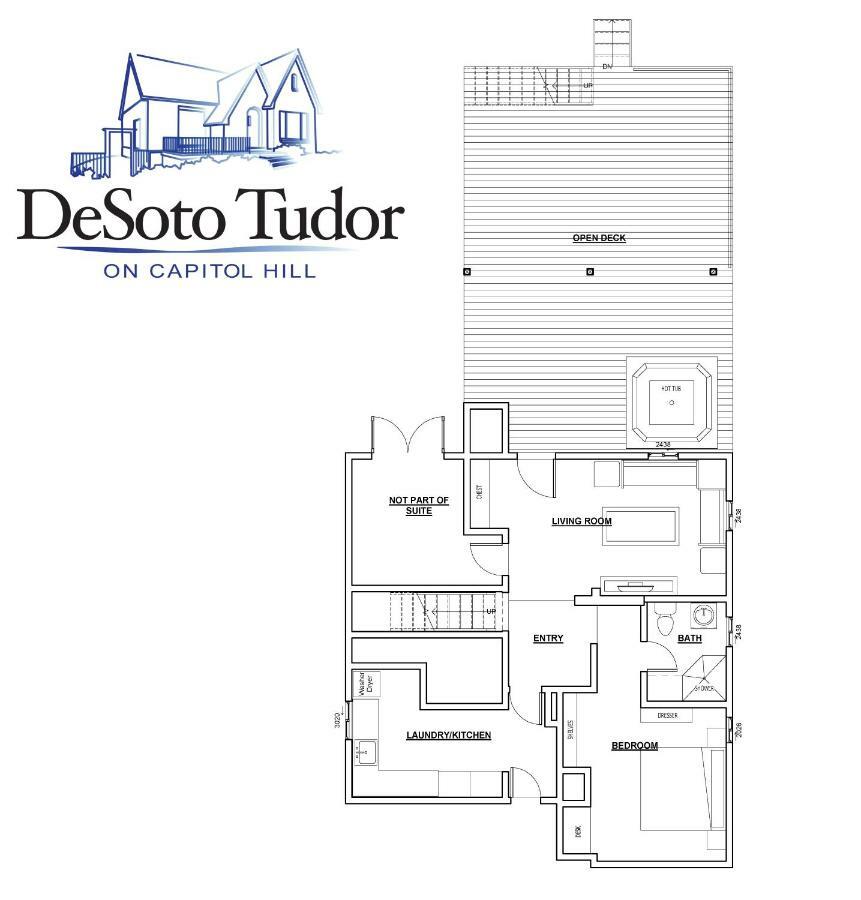 Desoto Tudor On Capitol Hill Salt Lake City Esterno foto